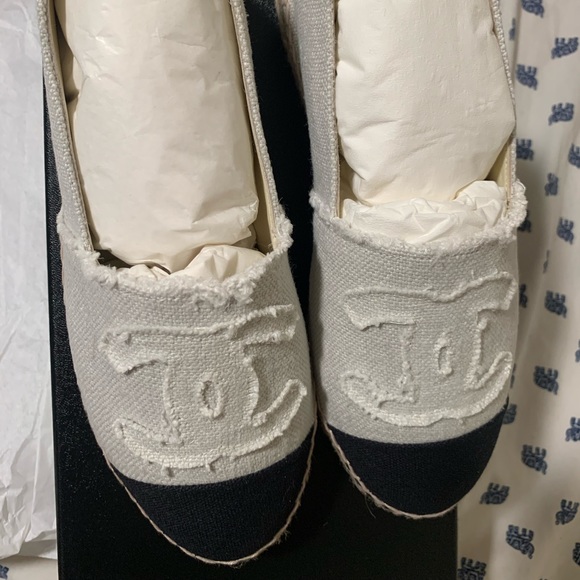 CHANEL Shoes - NWT 100% authentic Chanel canvas espadrilles